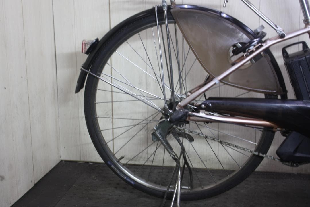 s*4様 電動アシスト自転車 シルバー 前バスケット付き