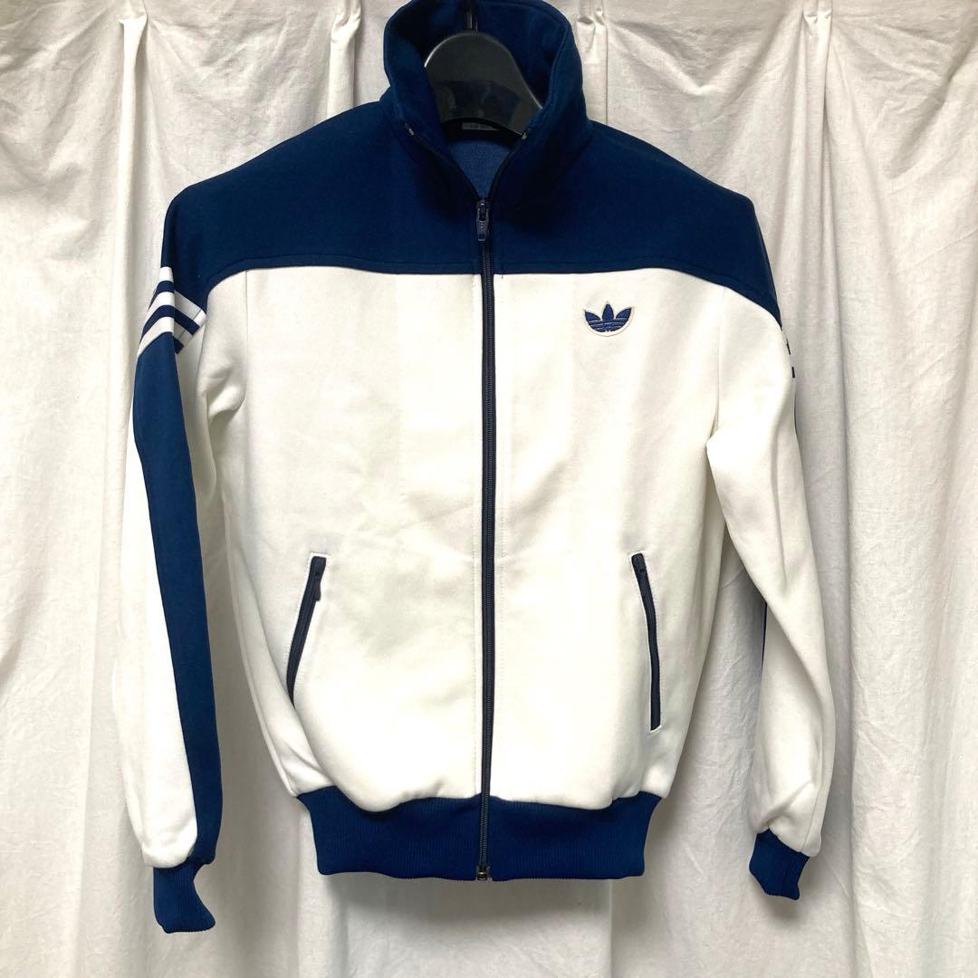 adidas　トラックジャケット　ドイツ　ジャージ　トレフォイル　デサント　刺繍