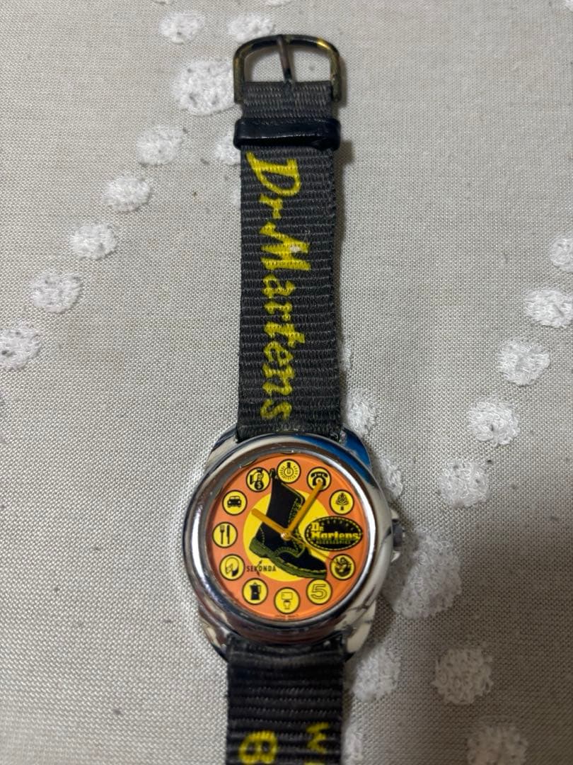 レア Dr. Martens × SEKONDA コラボ 腕時計 稼働品 90s