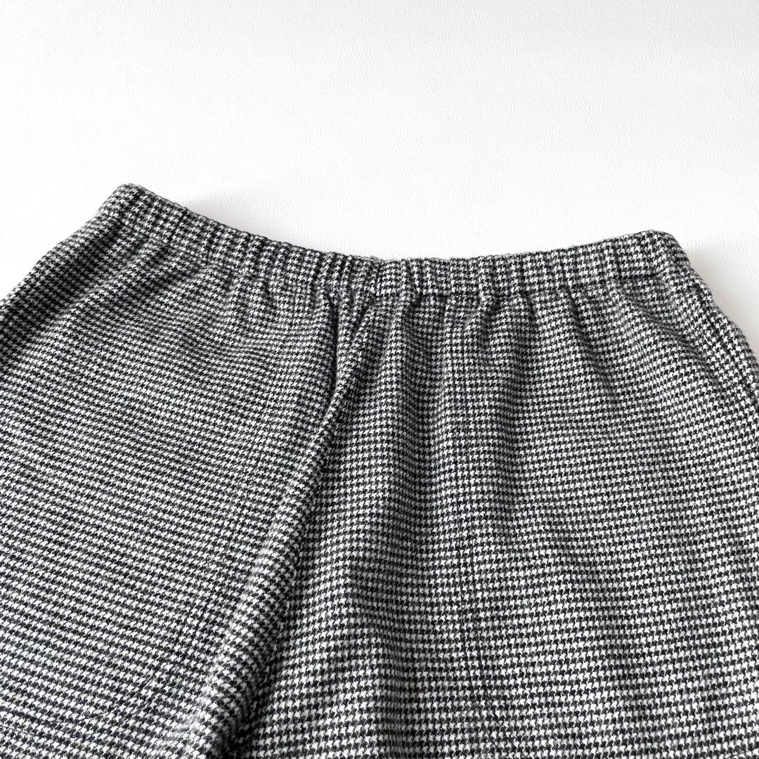 DANTON ダントン ウールフランネル テーパード イージーパンツ