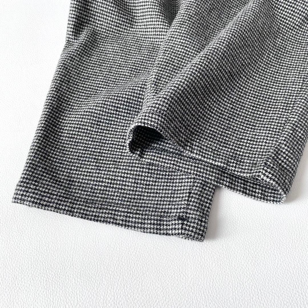 DANTON ダントン ウールフランネル テーパード イージーパンツ