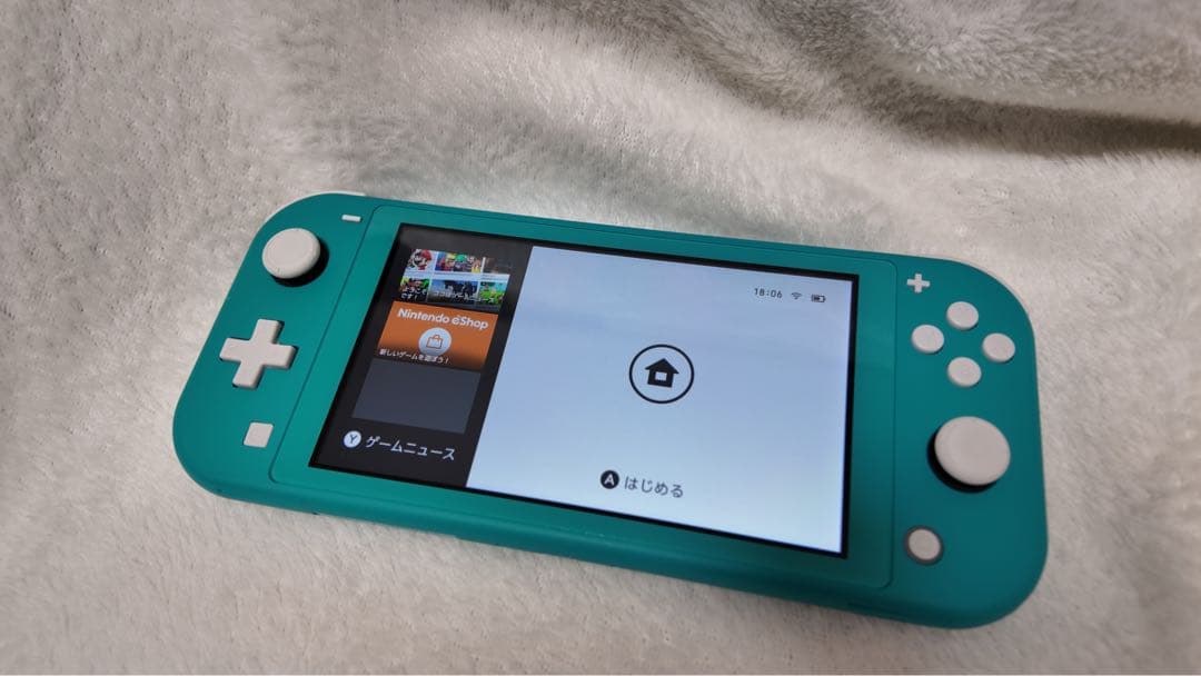 Nintendo Switch Lite ターコイズ本体　ジャンク　付属品未使用