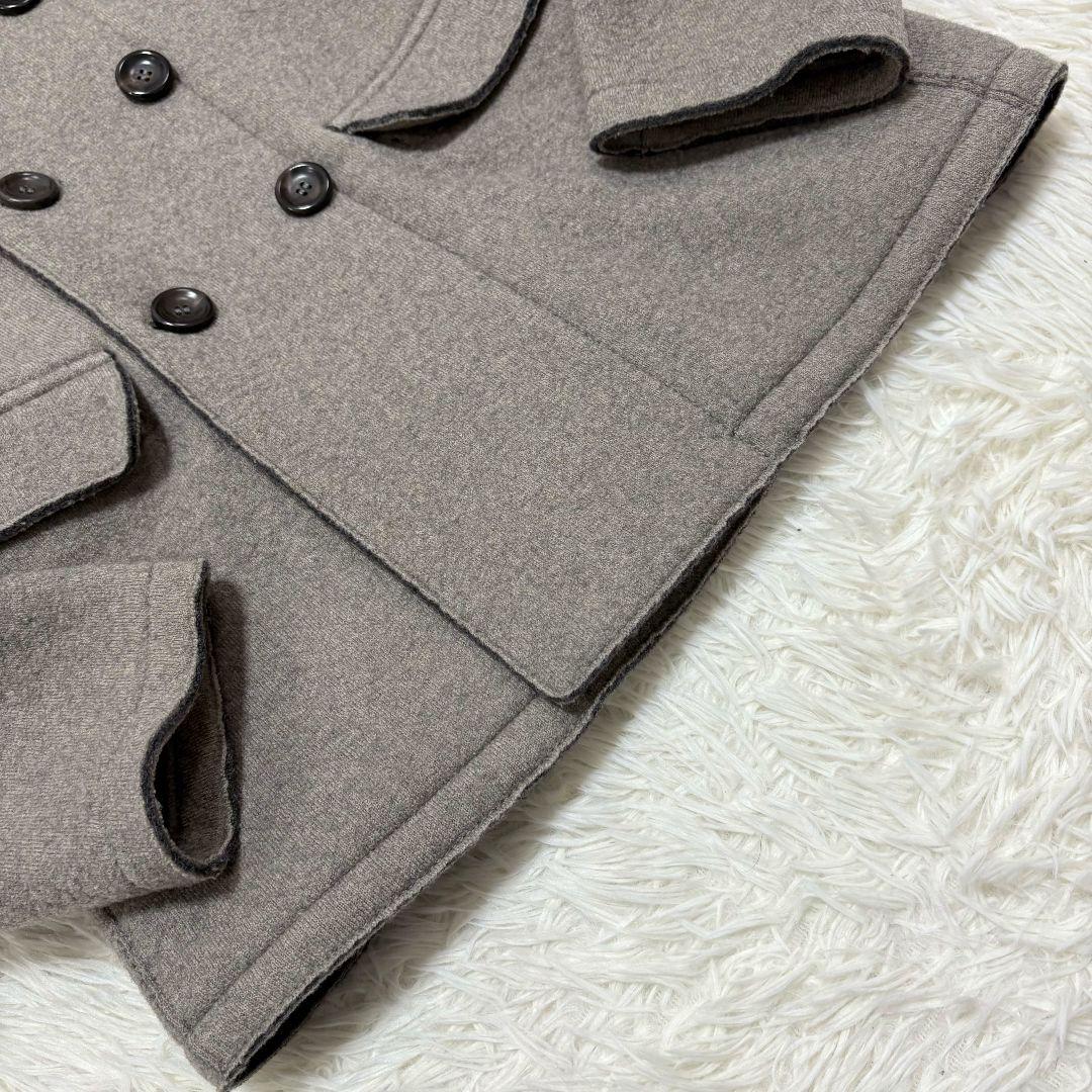 美品✨ Lサイズ アルマーニコレツィオーニ ウール ダブルブレスト コート