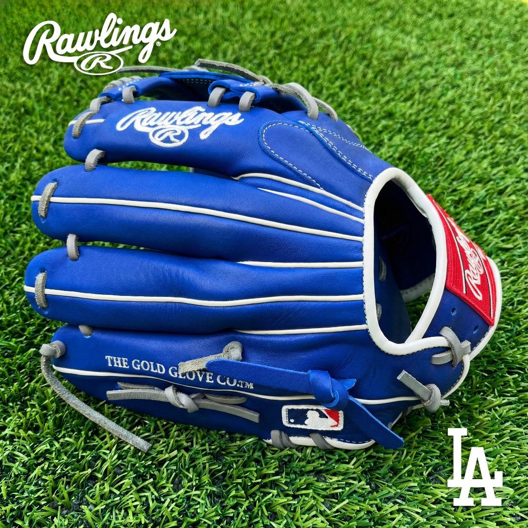 【新品】ローリングス 軟式 内野手用 グラブ MLB ロサンゼルス ドジャース