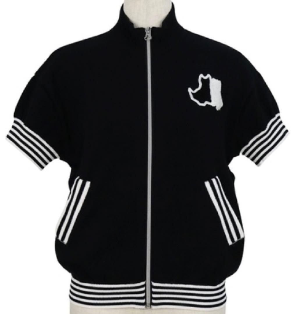 半袖ニット　春夏モデル　Black＆White