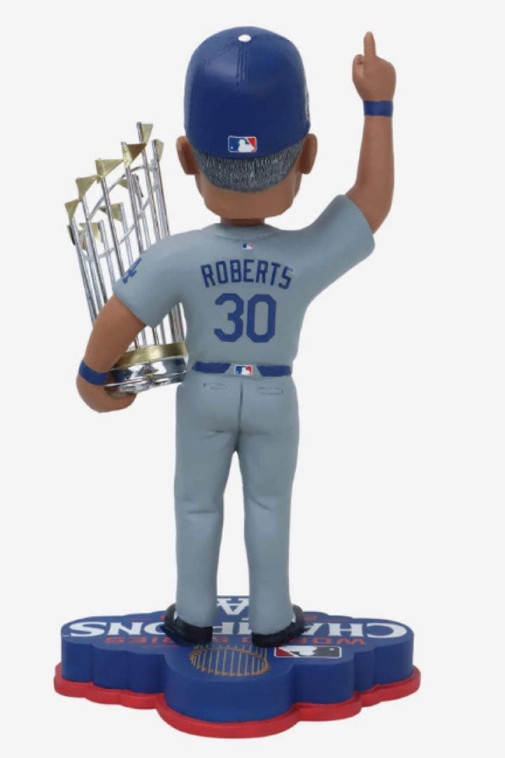 デーブ・ロバーツ監督　ワールドシリーズ優勝記念　ボブルヘッド　ドジャース