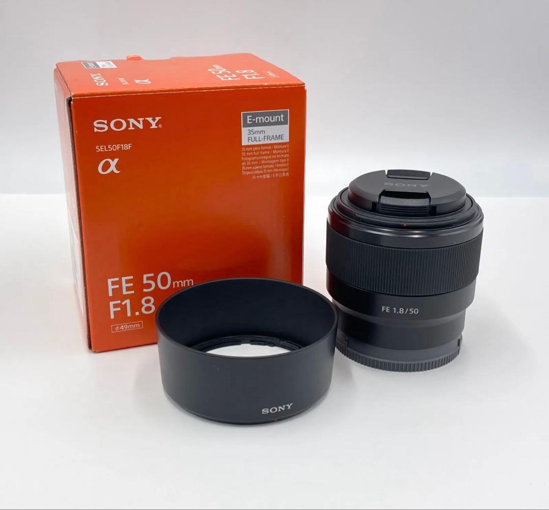 美品ソニー SONY FE 50mm F1.8 SEL50F18F