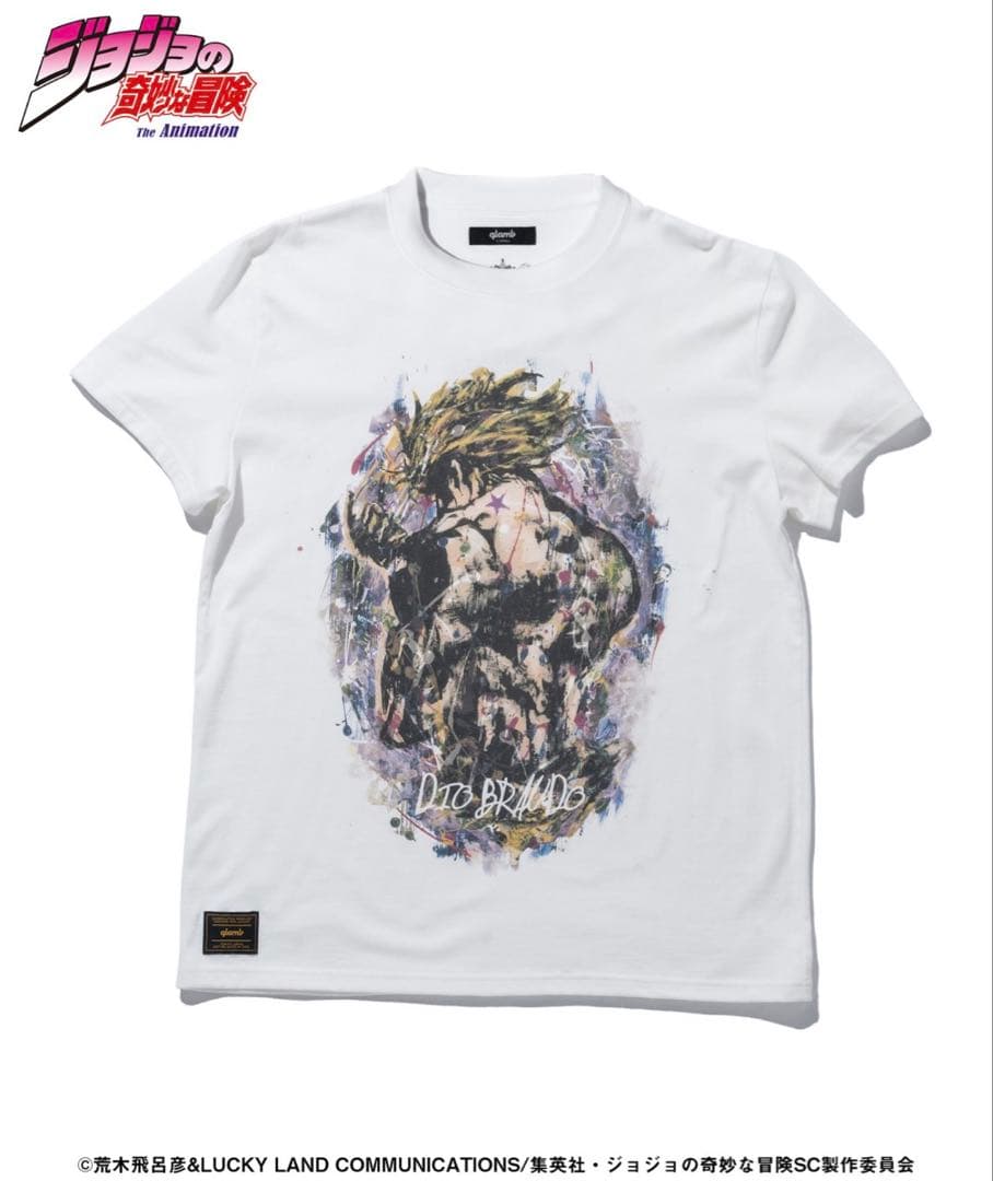 【新品・未開封】DIO ディオ glamb JOJO Tシャツサイズ M(2)