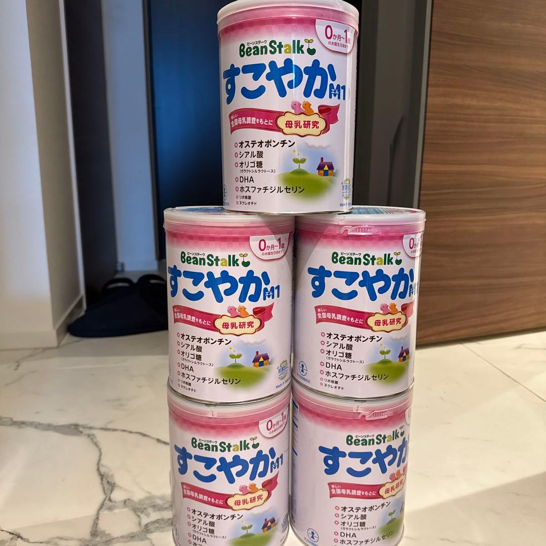 BeanStalk すこやかM1 800g 5缶セット　ビーンスターク