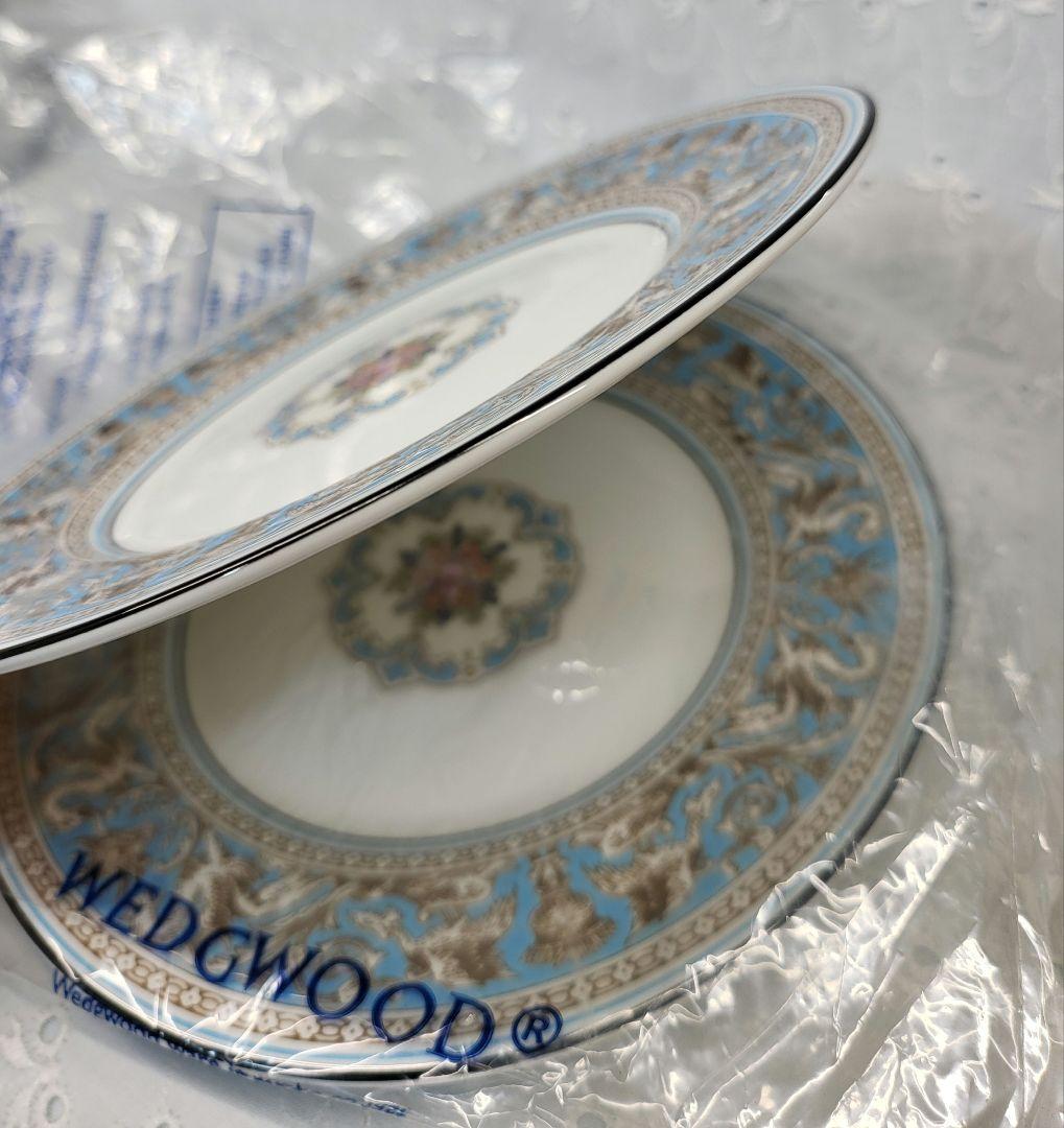 2枚✨未使用✨ウエッジウッド フロレンティーンターコイズ プレート 皿