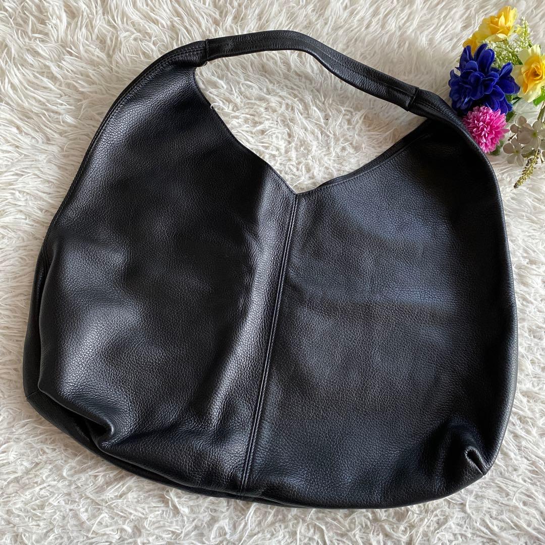 ドットAULENTTI レザートートバッグ　くろ