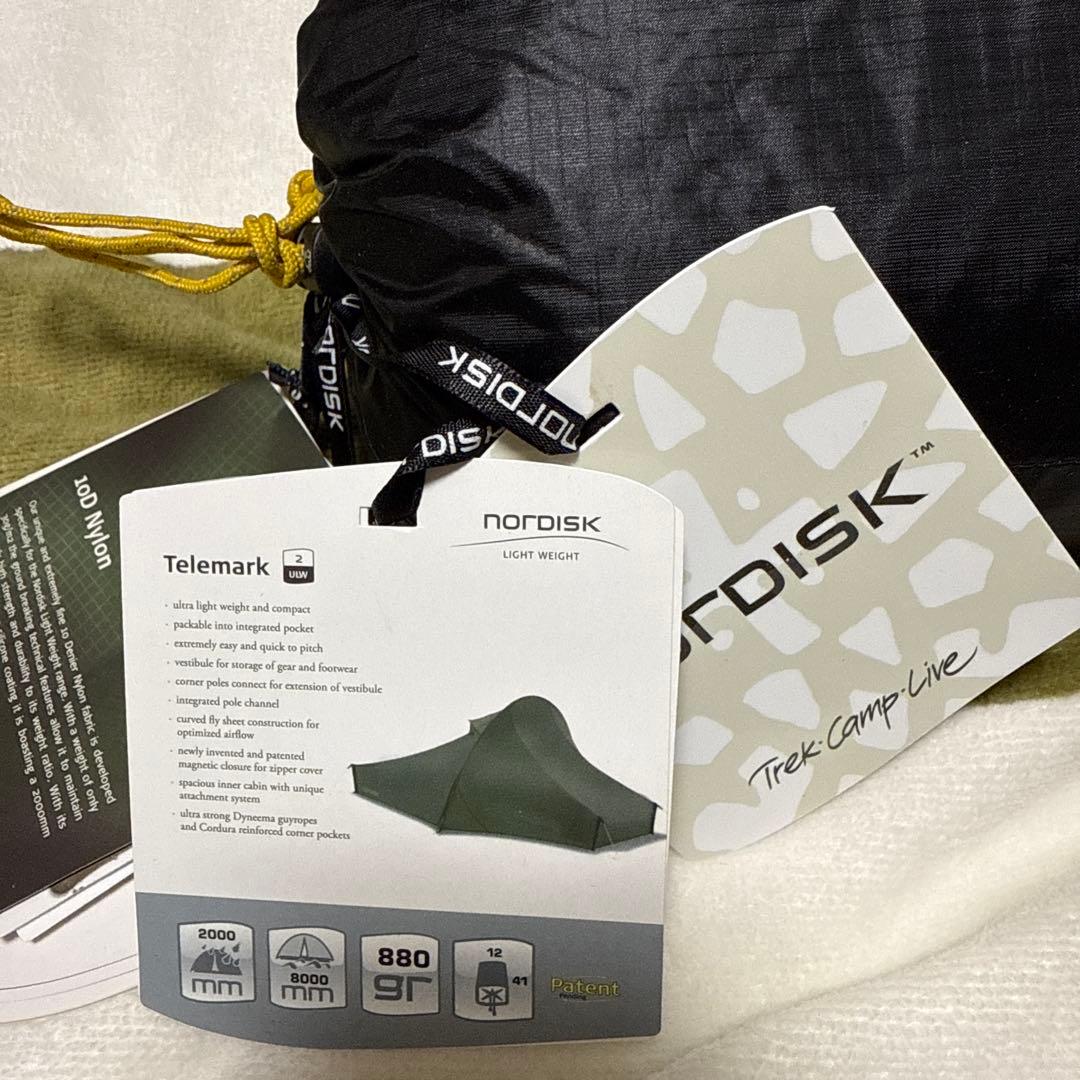 ノルディスク　テレマーク2 ULW 新品