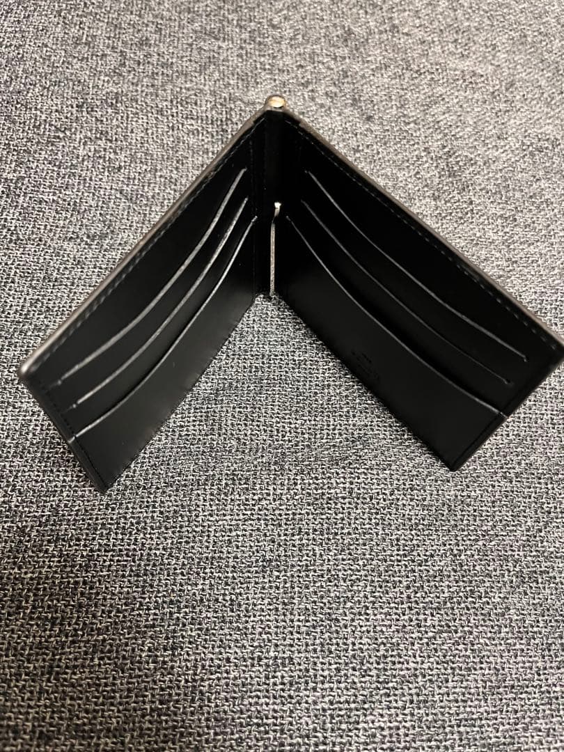 BERLUTI レザー 二つ折り財布　マネークリップ