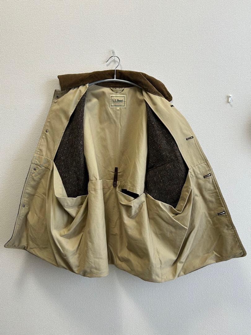 L.L.BEAN エルエルビーン　ハンティングジャケット　ツイード　L ブラウン