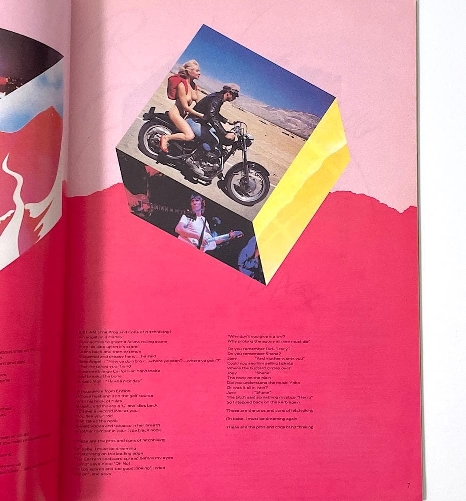 絶版本 楽譜 スコア ロジャー・ウォーターズ ヒッチハイクの賛否両論