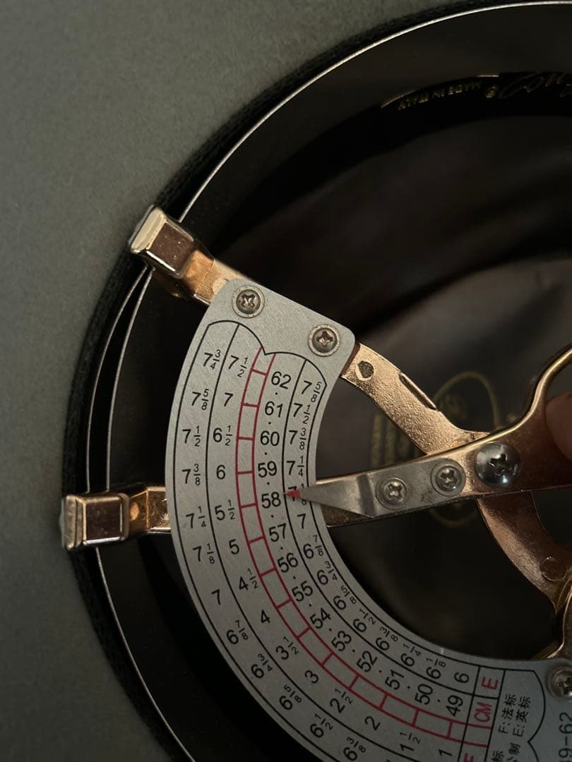 Borsalino ウールハット グレー