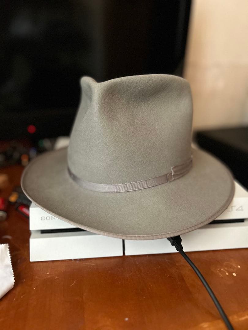 Borsalino ウールハット グレー