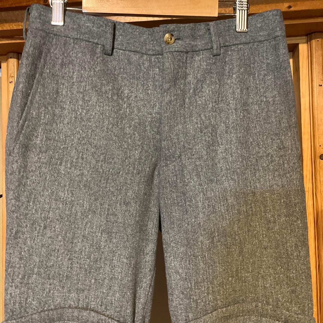 コムデギャルソンオムプリュス ウール 甲冑 パンツ XS