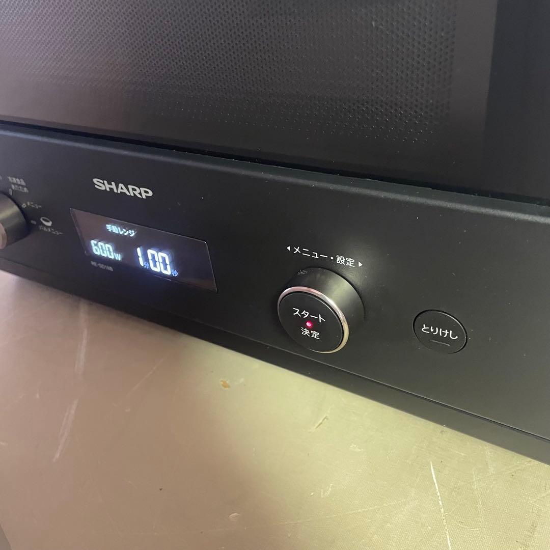 【超美品‼️】2024年製　シャープ オーブンレンジブラック