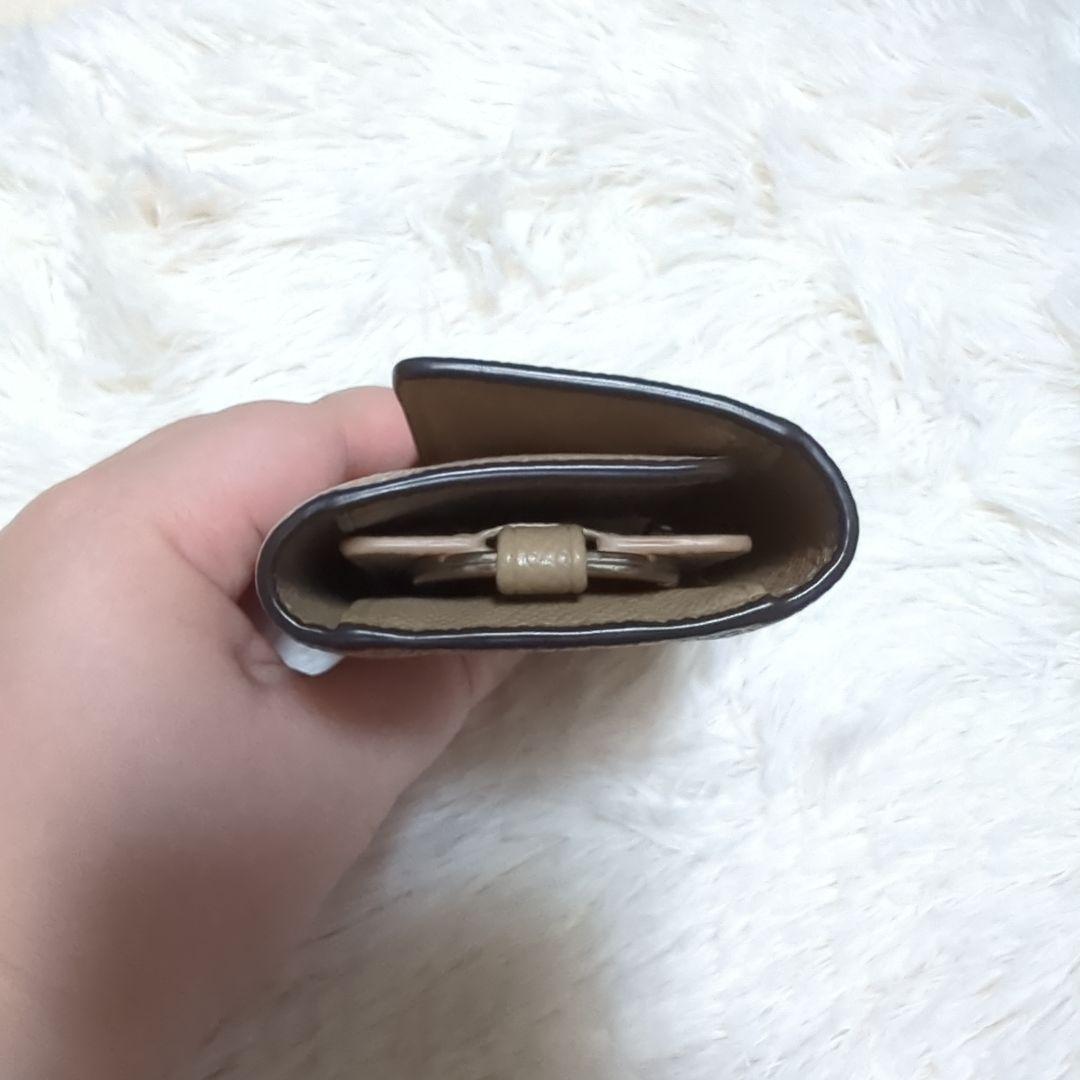 COACH　キーケース　ベージュ