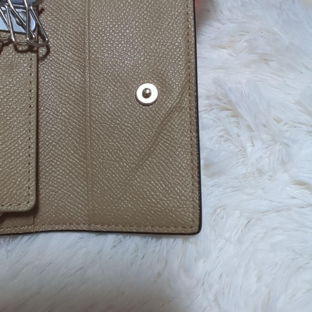 COACH　キーケース　ベージュ