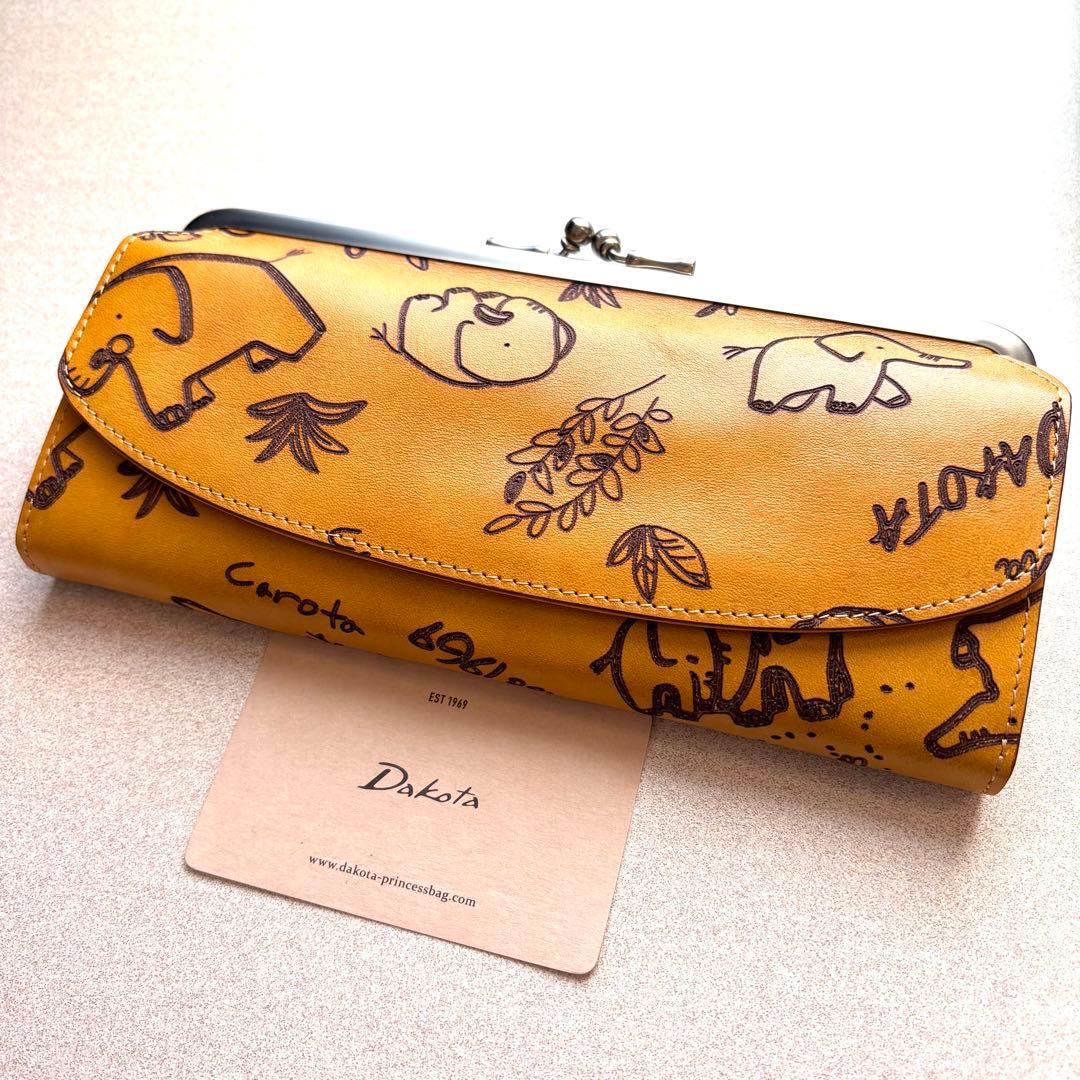 新品 ダコタ 長財布 財布 がま口 エレファンテ