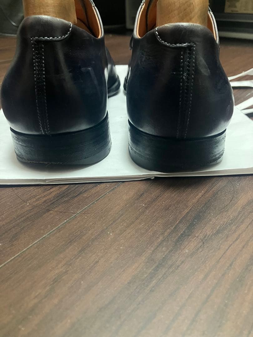 サントーニ　ネイビードレスシューズ