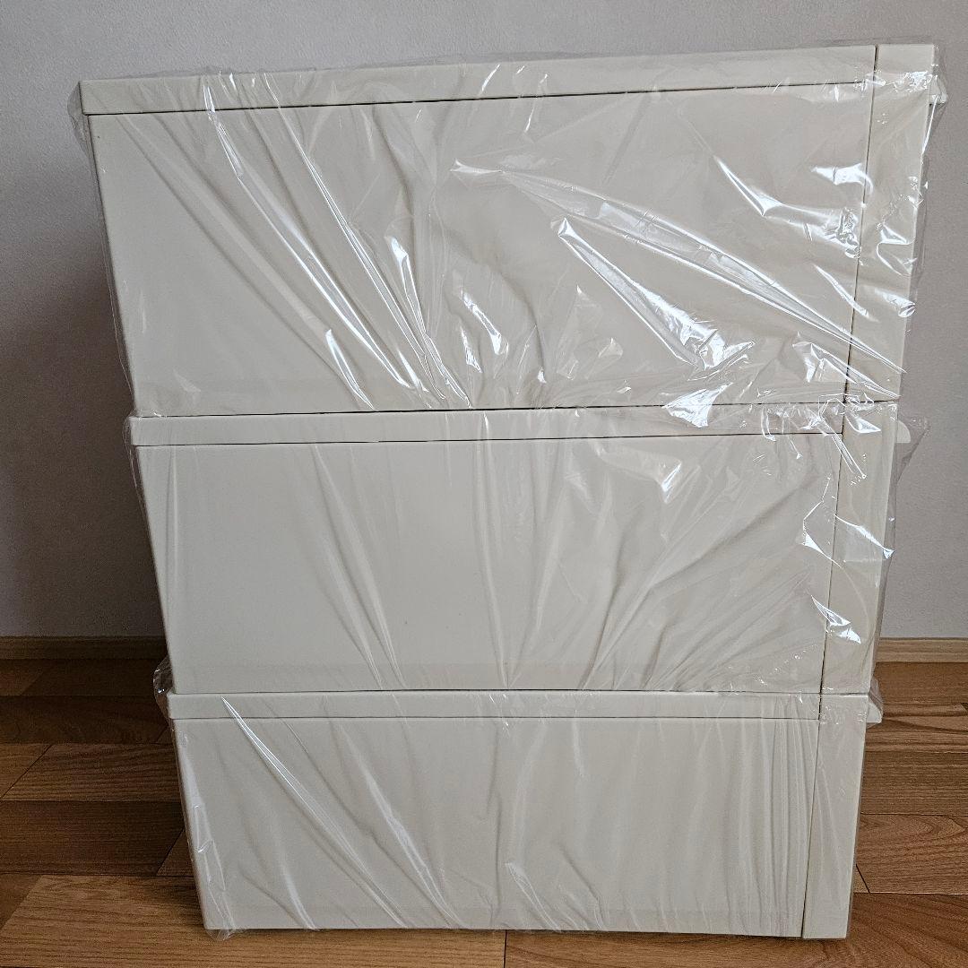 ライクイット クローゼットシステム M 3個組 ベージュ