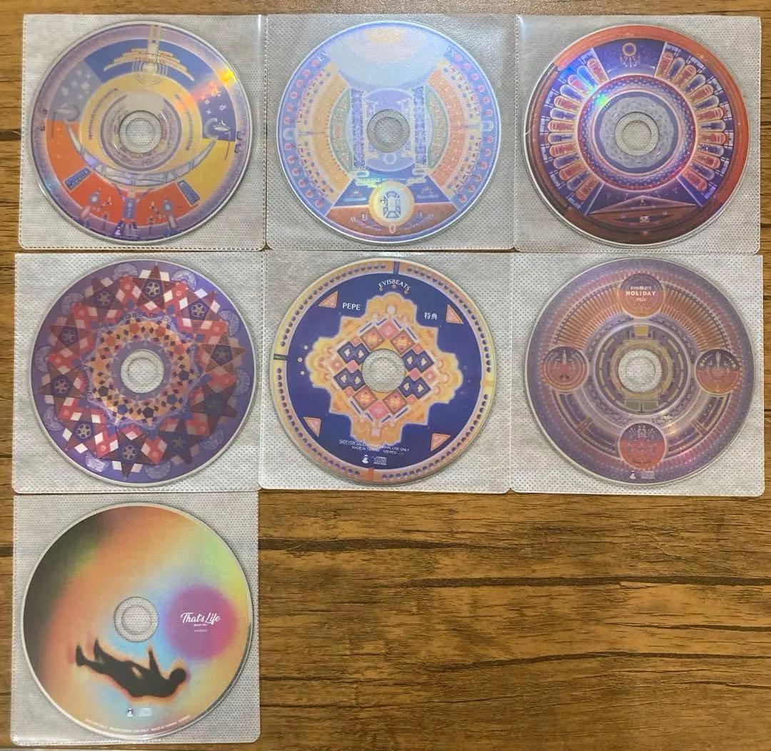 Evisbeats 特典MIXCD 7枚セット