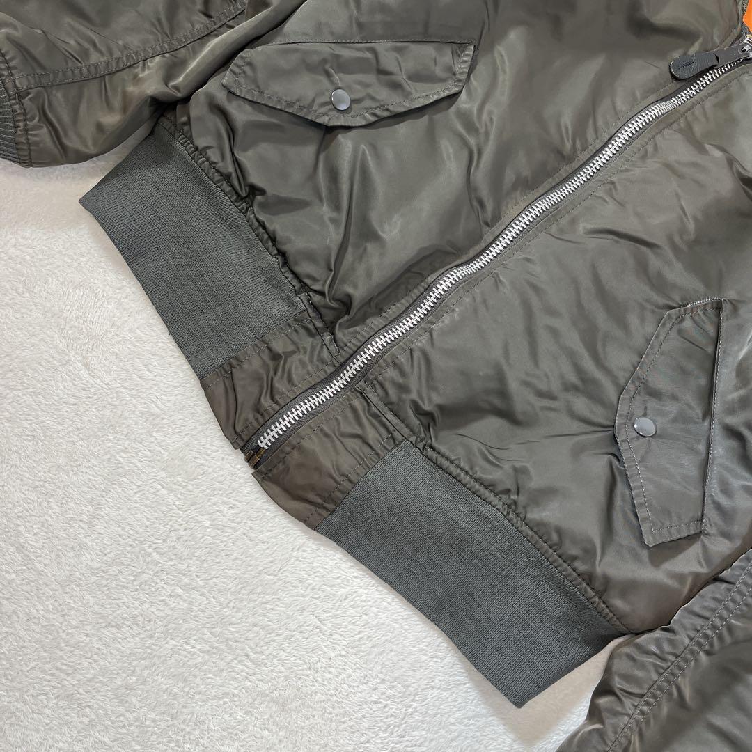 80s 90s アルファ フライトジャケット 《M》 USA製 民間 ma-1