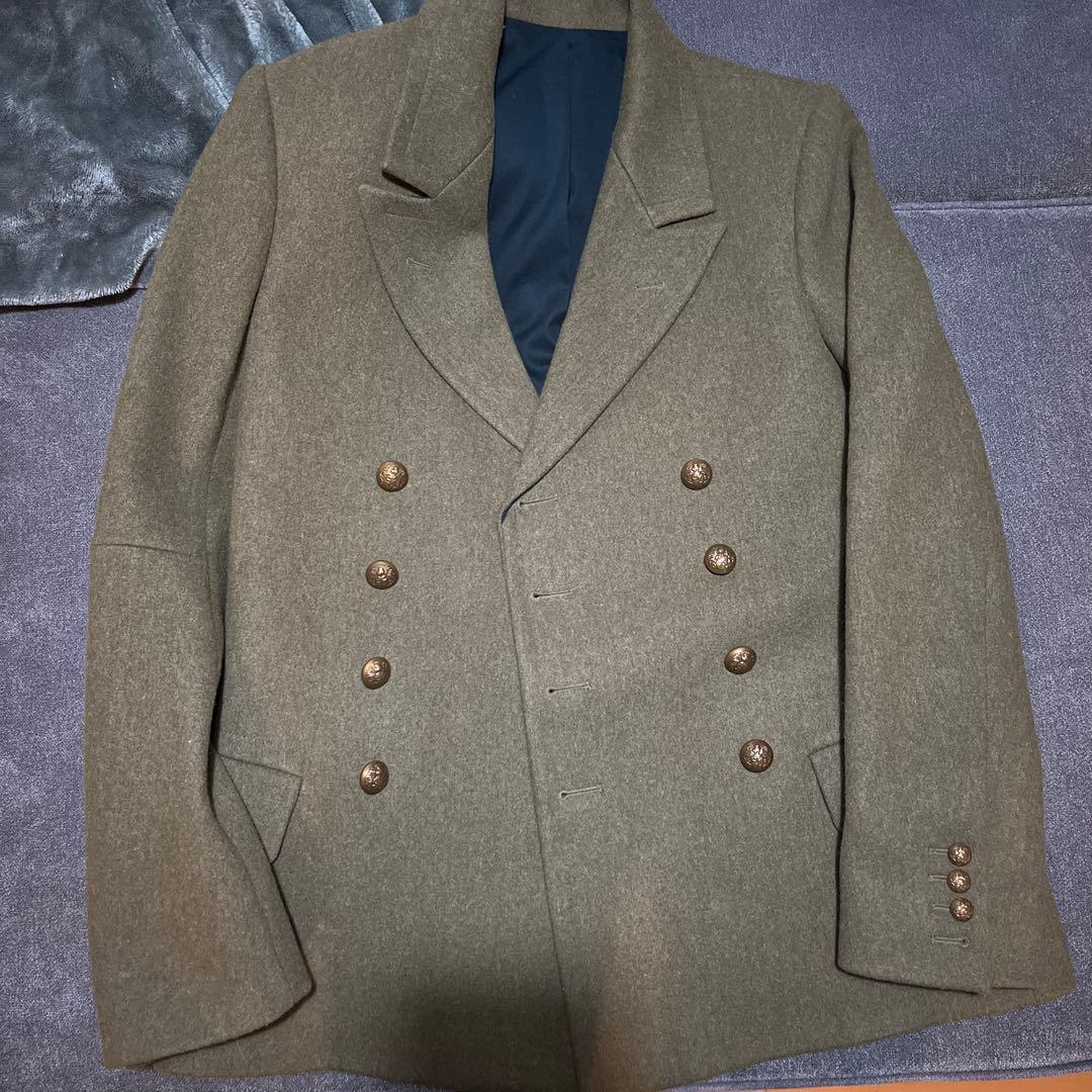 Balmain Homme AW11 Pコート　ウールコート　46