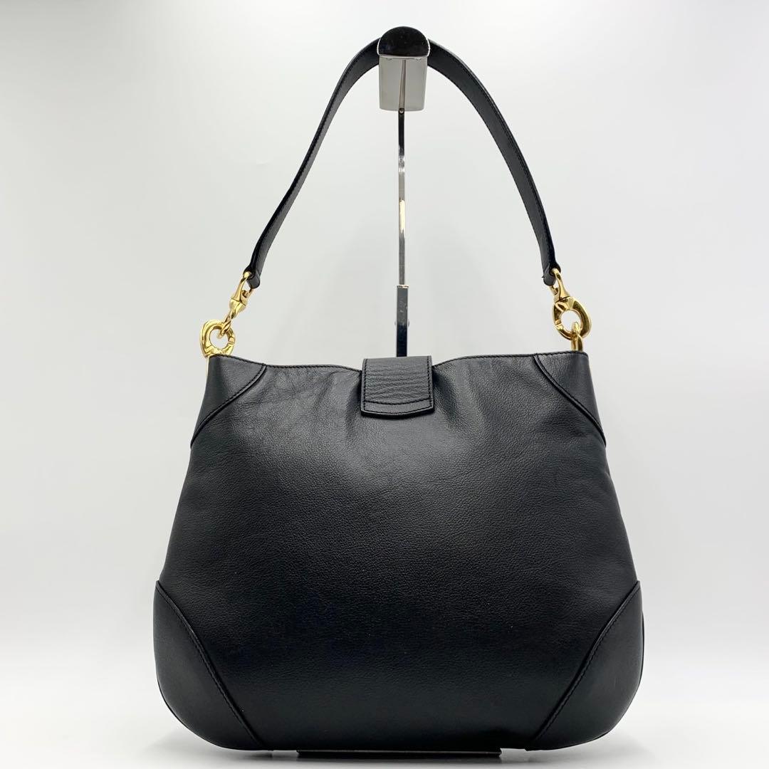 美品！希少 セリーヌ ホースビット ワンショルダーバッグ ゴールド金具 肩掛け