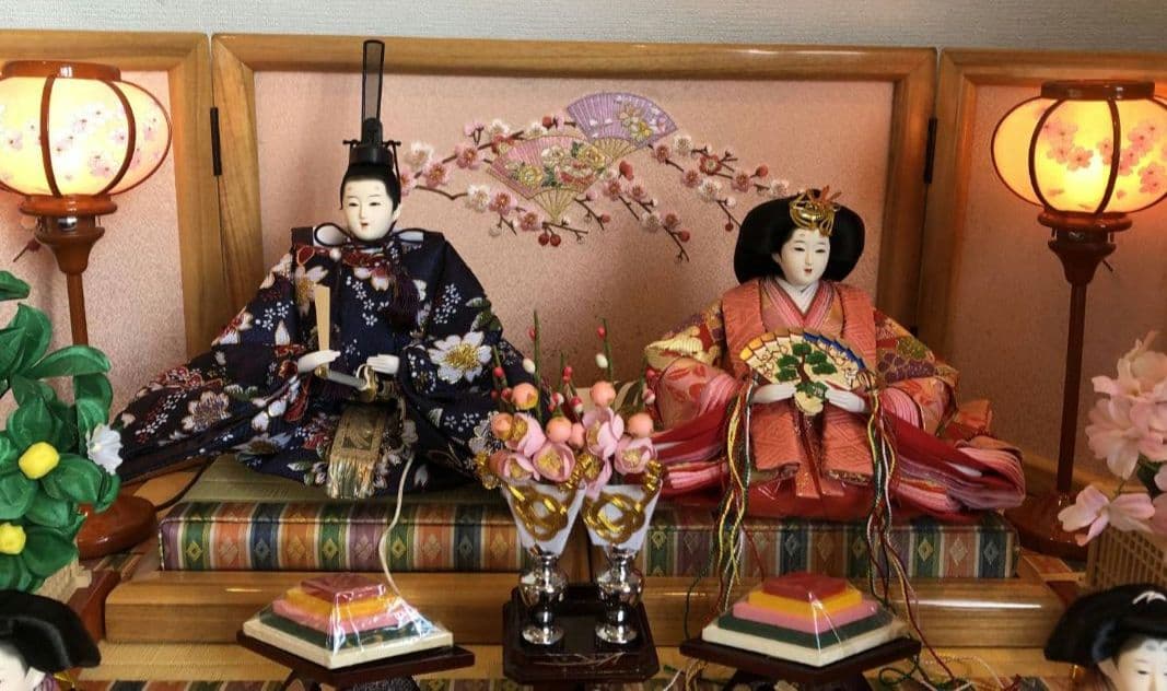 久月三段飾り雛人形