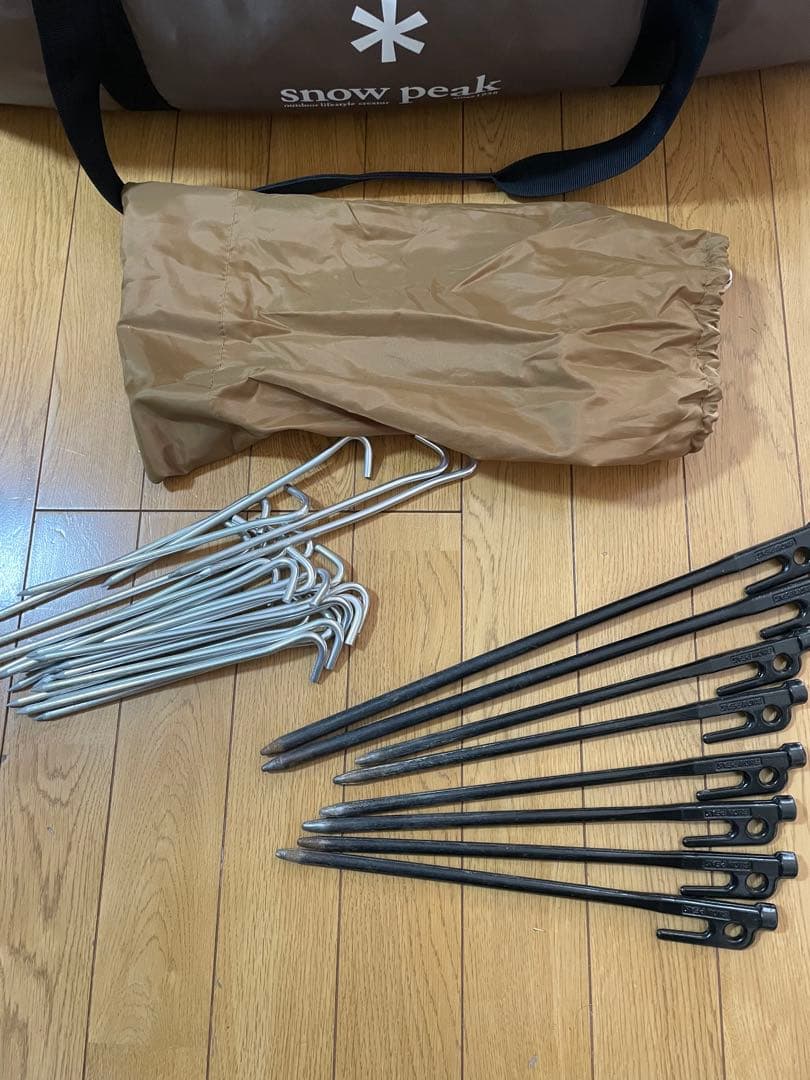 peak マット、テントセット エルフィールドスノーピーク