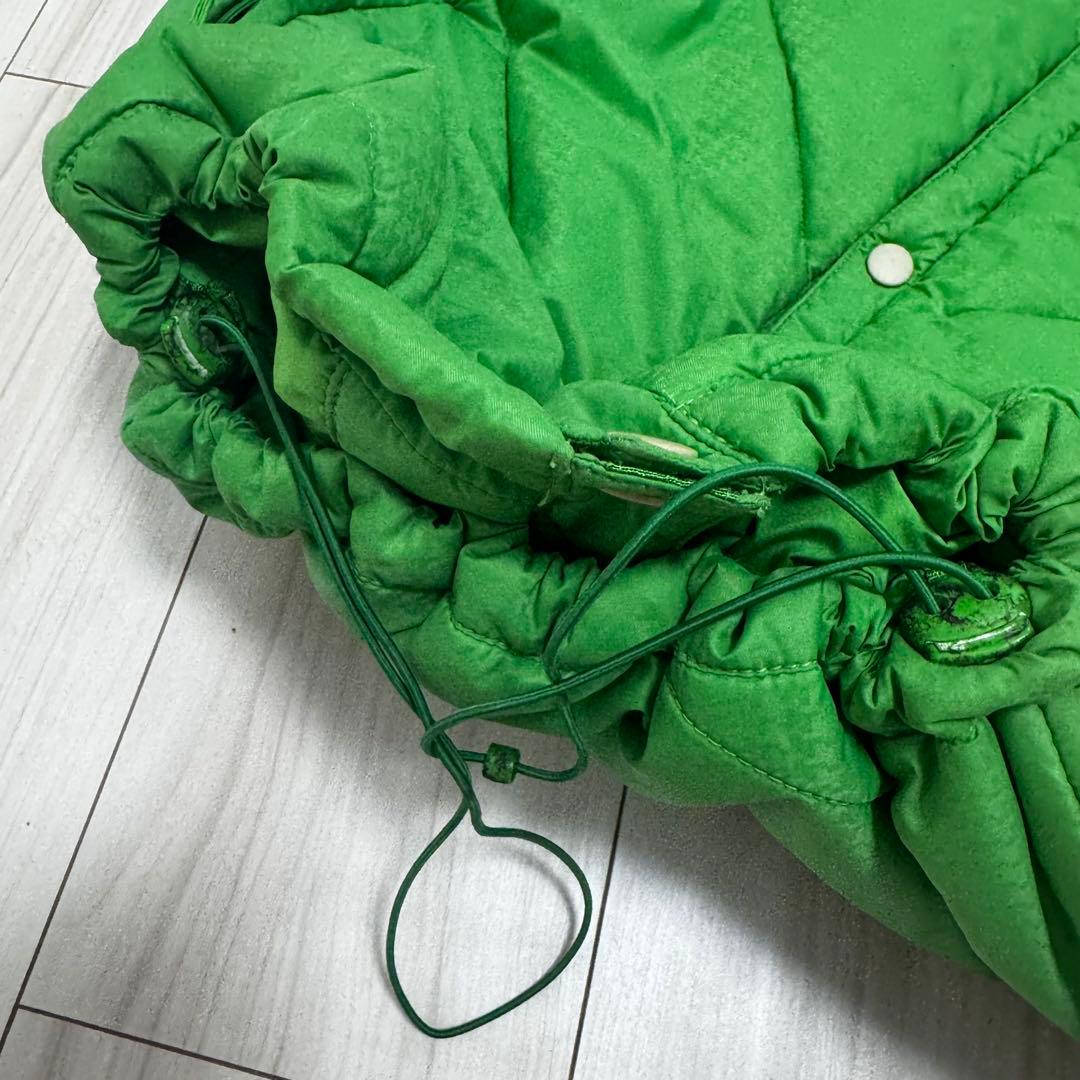 ジャケット・アウター OLD STUSSY PUFFER VEST GREEN THERMOLITE