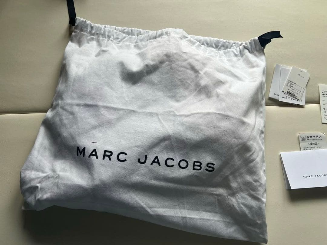 ぼのぼの⭐︎　MARC JACOBS ロゴ　ショッパー　トートバッグ