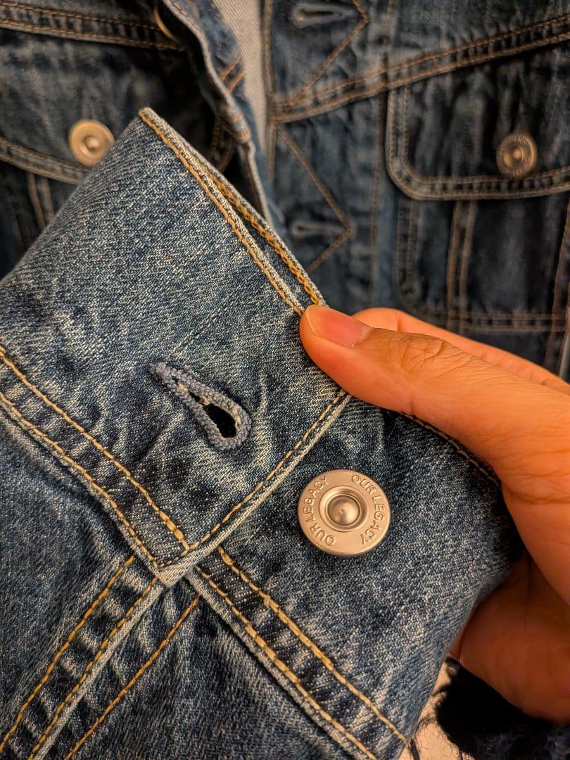 【プチョヘンザさん専用】OURLEGACY デニムジャケット 44 M