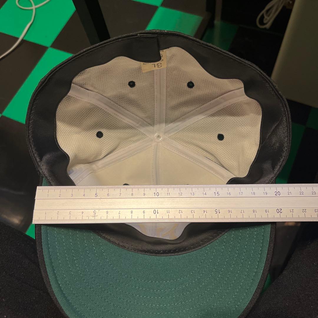 【けい】【デッドストック】西鉄ライオンズキャップ 黒 3L