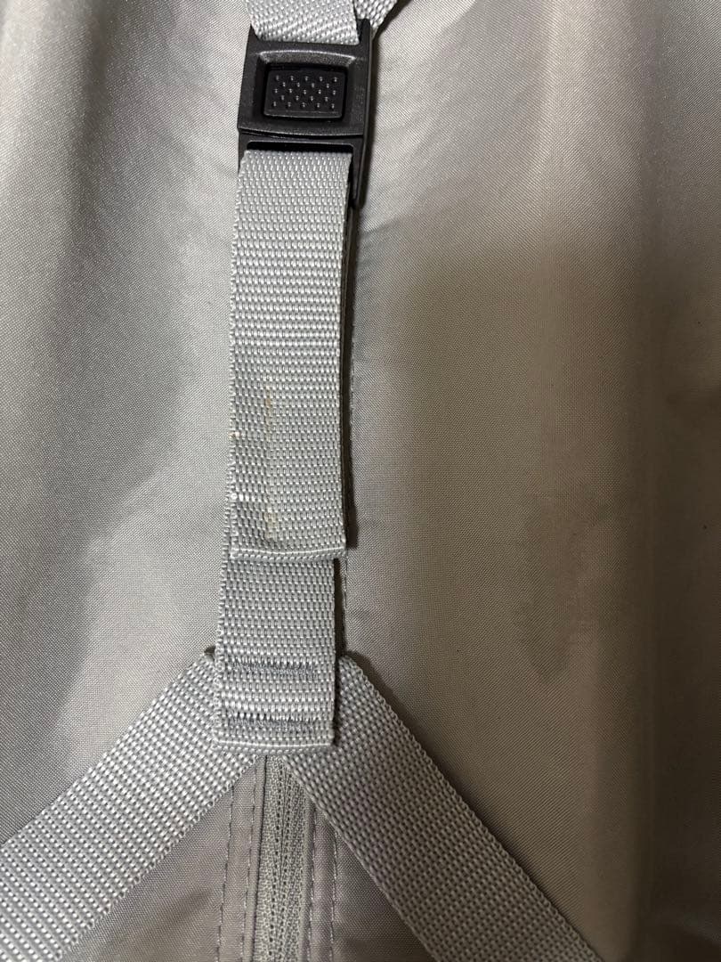 無印良品 バーを自由に調節できるキャリーケース　ネイビー 20L