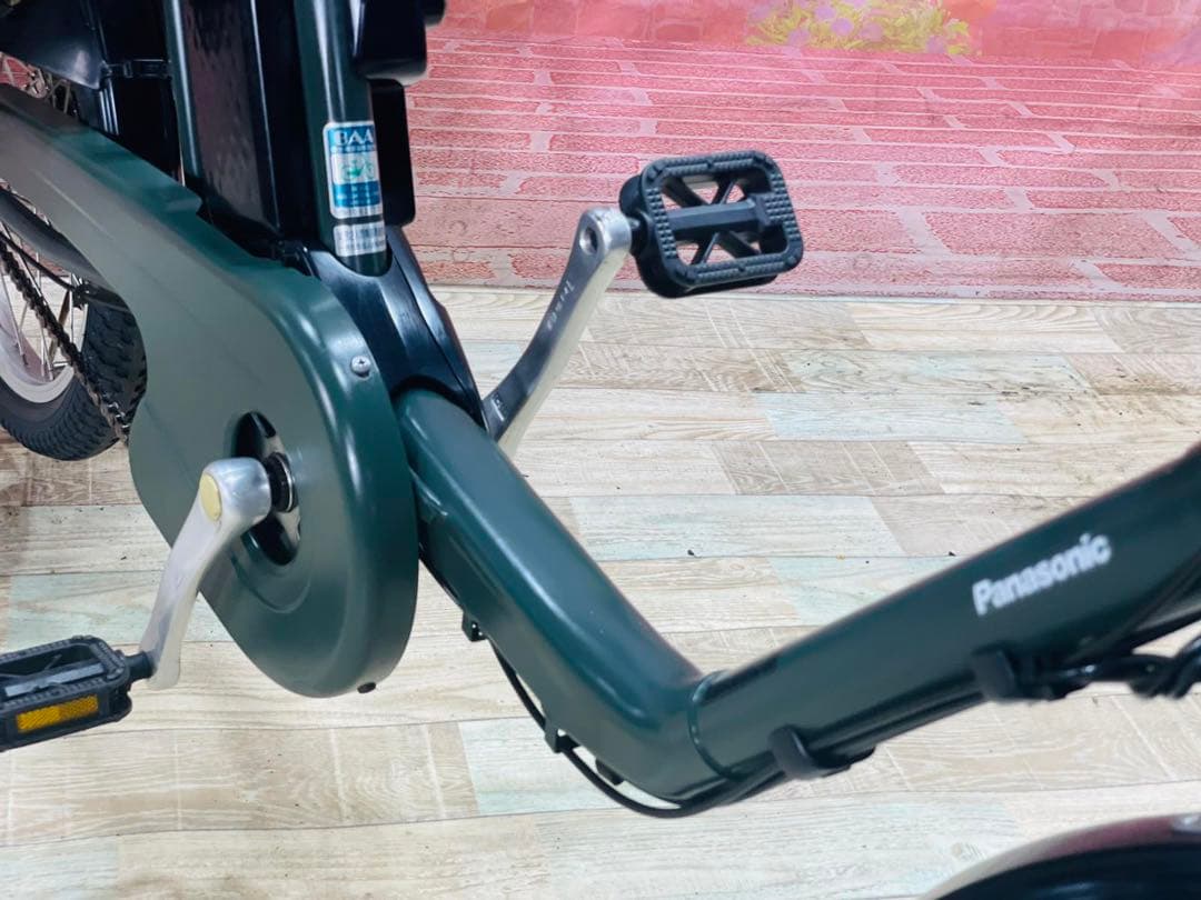 K2383 [大容量12Ah]電動自転車パナソニック子供乗せ 20インチ送料無料