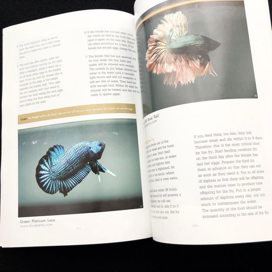 淡水熱帯魚 ベタ 写真集「AMAZING THAI BETTA」ショーベタ