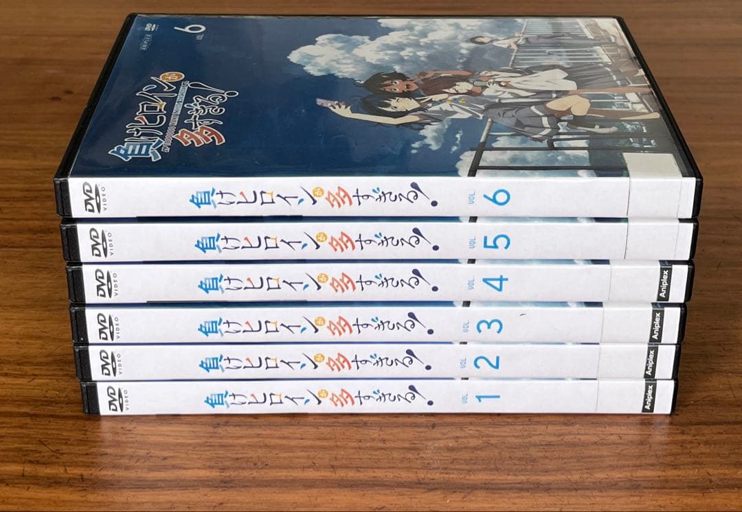 負けヒロインが多すぎる! DVD 全6巻 全巻セット 新品DVDケース付き