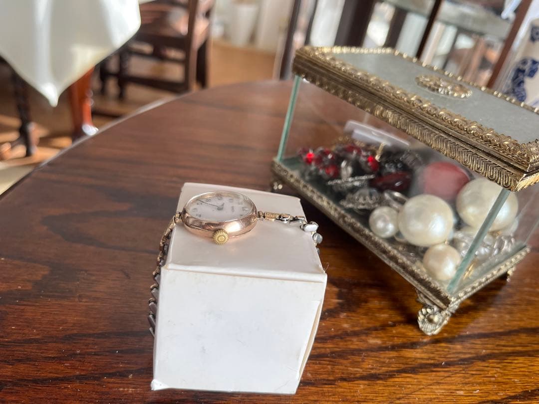 訳あり！ROLEX ロレックス9金375 アンティーク腕時計　ヴィンテージ金無垢