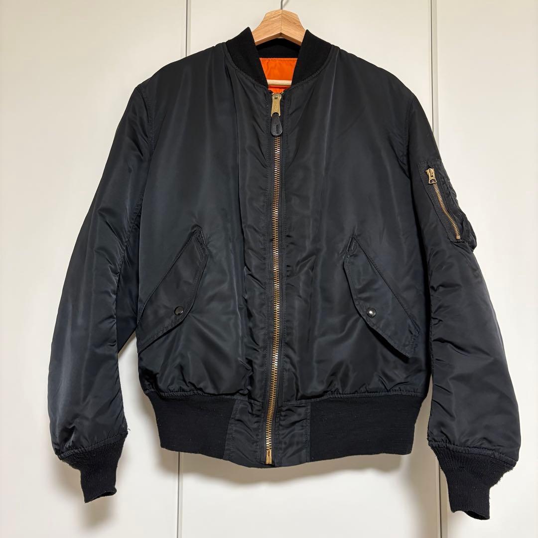 【格安】Alpha Industries MA-1 フライトジャケット ブラック