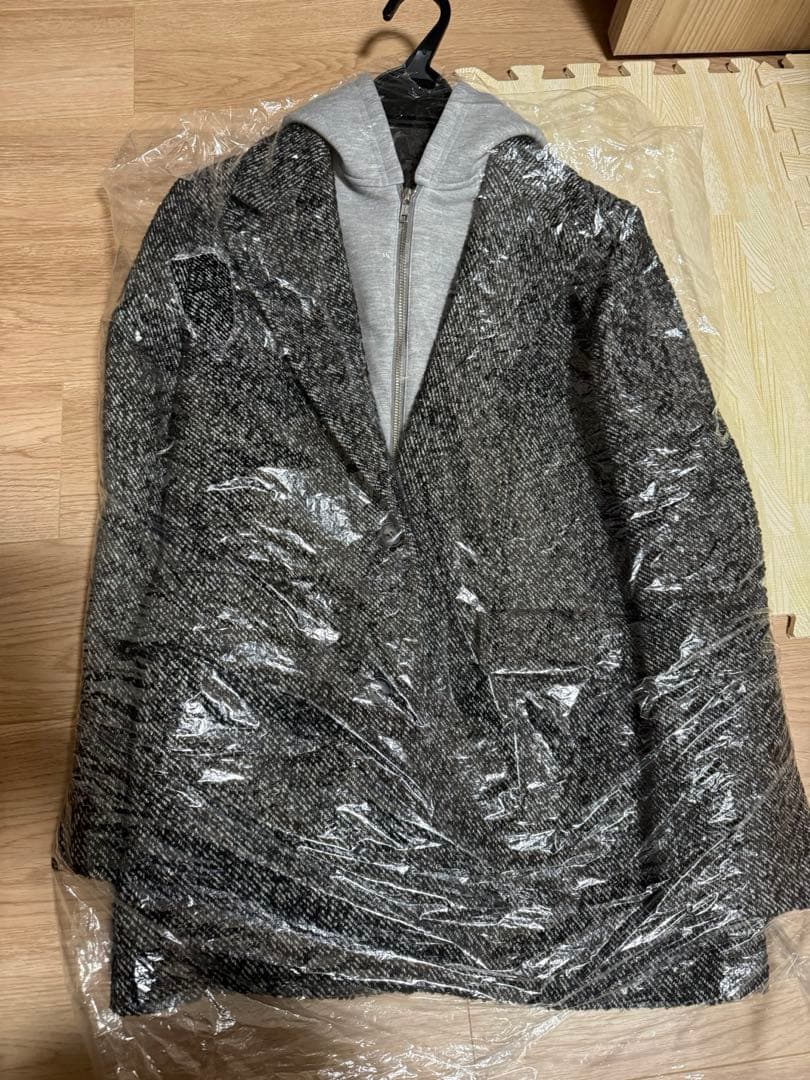 新品Mila Owen フードドッキングシングルブレストジャケット　0サイズ