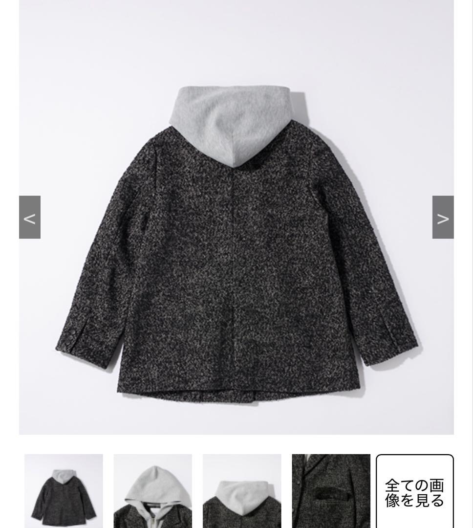 新品Mila Owen フードドッキングシングルブレストジャケット　0サイズ