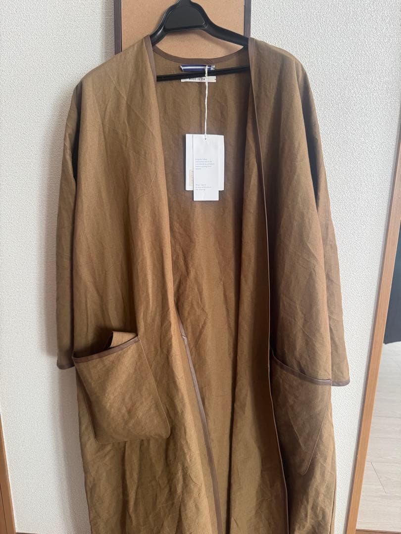 た*き様 新品 CRISTASEYA COLLARLESS COAT