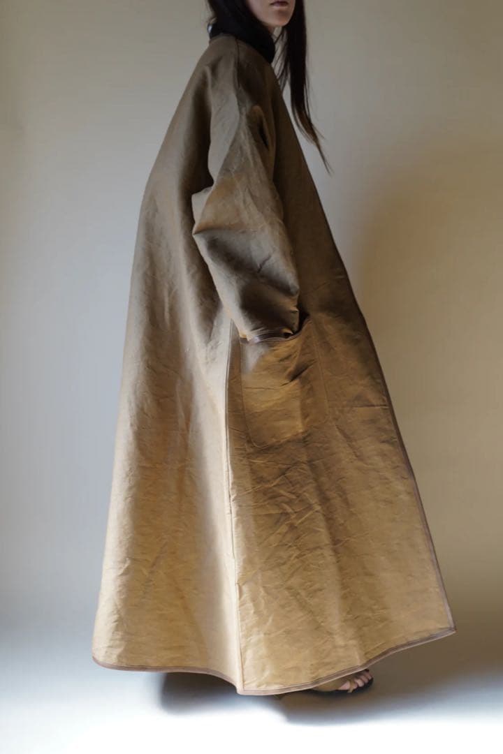 た*き様 新品 CRISTASEYA COLLARLESS COAT