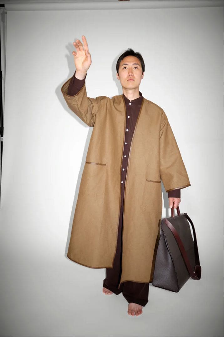 た*き様 新品 CRISTASEYA COLLARLESS COAT