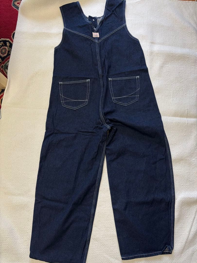 SOMETHING × FREAK'S STORE 別注ボタンフライサロペット